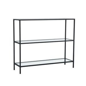 Raft metalic D100, negru, negru imagine