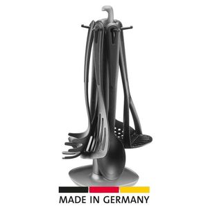 Suport rotativ cu ustensile de bucătărieWestmark GENTLE, set de 7 buc., negru imagine