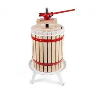 Aldotrade Presă manuală pentru fructe cu draperie, 18 l imagine