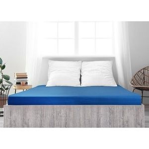 Cearșaf de pat 4Home jersey Ideal royal blue , 100 x 200 cm, albastru, 100 x 200 cm imagine