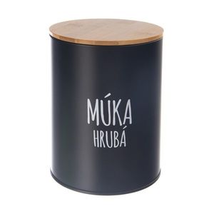 Cutie de conserve Orion pentru făină grosierăBLACK imagine