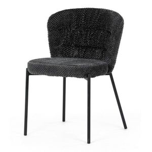 Scaun Bouclé CT-W1077 GREY2, gri închis imagine