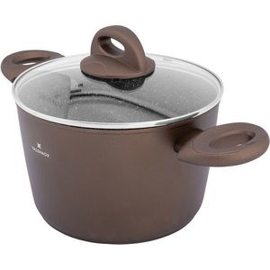 Valdinox Aurum Cratiță cu suprafață antiaderentă cu capac, 20 cm, 3, 2 l imagine
