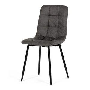 Scaun Vintage CT-281 BK3, negru, negru imagine