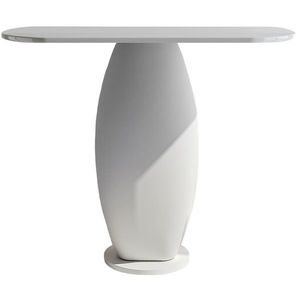 Masă de cafea Ellittica White, alb imagine