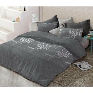 Lenjerie de pat din bumbac Beautiful sleep - Greydream , 140 x 200 cm, 70 x 90 cm imagine