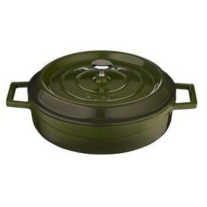 Lava Caserolă din fontă rotundă 28 cm , verde imagine