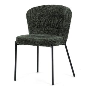 Scaun Bouclé CT-W1077 GRN2, verde imagine