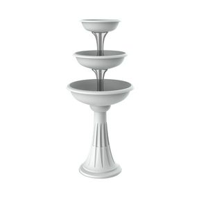 Cascadă pentru flori Trevy alb, 50 x 114 cm imagine