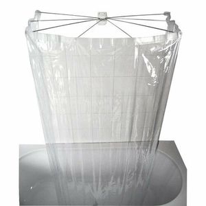 RIDDER 58200 Ombrella cabină de duș pliabilă 100 x70 cm, transparentă imagine
