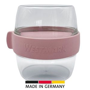 Cutie pentru gustări din două piese Westmark MAXI, 700 ml , roz imagine