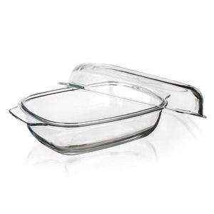 Vas de copt din sticlă cu capac Banquet CASEO 5, 7 l imagine