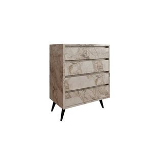 Comoda Suvera Ephesus Marble, gri imagine