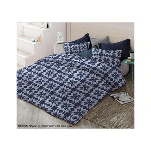 Lenjerie de pat din bumbac Patchwork , 140 x 200cm, 70 x 90 cm imagine