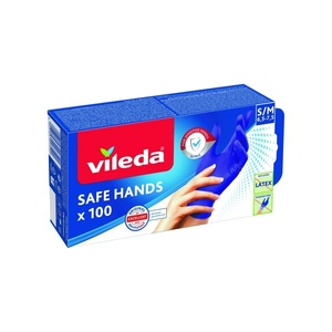Vileda Safe Hands Mănuși S/M 100 buc, S / M imagine