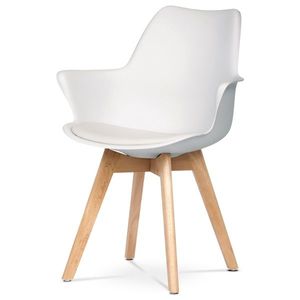 Scaun de masă CT-771 WT, alb, alb imagine