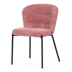 Scaun Bouclé CT-W1077 PINK2, roz imagine