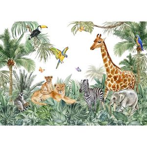 XXL tapet foto Jungle 360 x 254 cm, 4 părți imagine