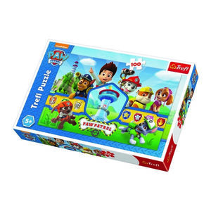 Trefl Puzzle Tlapková patrola - Echipa de eroi , 100 piese imagine
