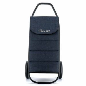 Geantă de cumpărături pe roți Rolser Com Polar 8Black Tube, albastru, albastru imagine
