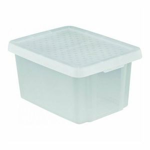 Cutie de depozitare Curver Essentials cu capac 16 l, transparentă imagine