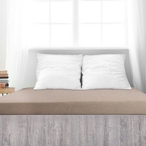 Cearșaf de pat 4Home din frotir Ideal nuc, maro, 180 x 200 cm imagine