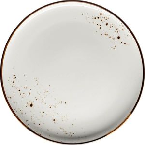 Mäser Farfurie mică Pintar Puncte albe maro 27 cm, maro imagine