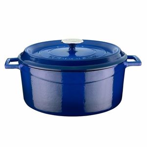 Oală din fontă LAVA Metal, diametru 28 cm, albastru, 6, 7 l imagine