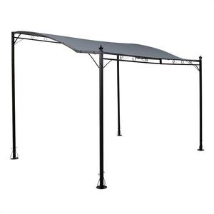 Blumfeldt Allure, pergola, adăpost, pavilion, 300 × 250 cm, poliester, gri închis imagine