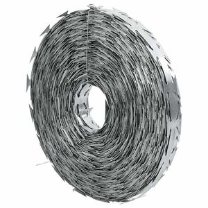 vidaXL Sârmă ghimpată Concertina, oțel galvanizat, 500 m imagine