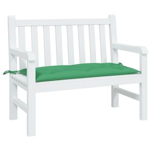 vidaXL Pernă bancă de grădină, verde, 100x50x7 cm, material oxford imagine