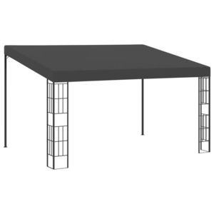 vidaXL Pavilion de perete, antracit, 3 x 4 m, material textil imagine