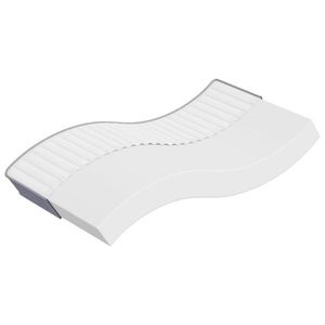 vidaXL Saltea din spumă Single Size, fermitate medie moale, 90x190 cm imagine