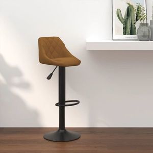 vidaXL Scaun de relaxare, maro, catifea imagine