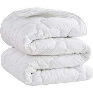 Set Pilote 4 Sezoane, 220 x 240 cm – Confort Perfect pentru Vara si Caldura Ideala pentru Iarna, Formata din 2 Straturi Usoare Usor de Combina, Umplutura 100% Poliester, Husa din Microfibra, Respirabila si Lavabila la Masina imagine