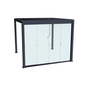 Set 4 Panouri glisante din sticla pentru pergola bioclimatica, UnicSpot imagine