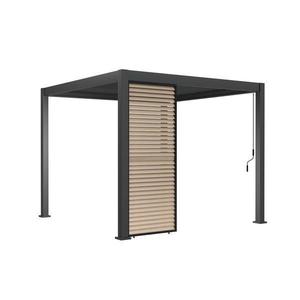 Panou fix pentru umbrire, cu lamele rotative, 1 m, UnicSpot imagine