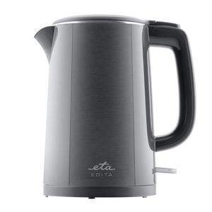 Fierbator electric Eta Edita 8595 90020, 1.5 litri, 2200W, otel inoxidabil, pereti dubli, gri imagine