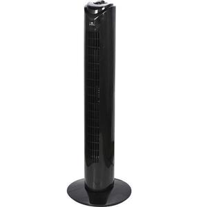 Ventilator turn Lentz 80042, 45W, 81cm, 3 viteze, oscilatie, timer, negru imagine