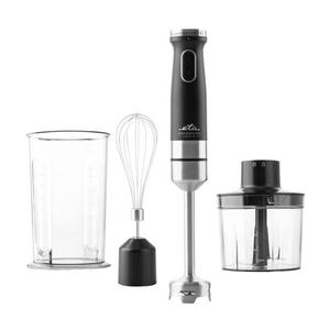 Blender de mana 3 in 1 Eta Massimo 3256 90000, 1200W, otel inoxidabil, viteza variabila + Turbo, tel, bol amestecare, negru imagine