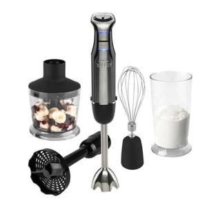 Blender de mana Eta Tasso 5056 90000, 600 W, 6 viteze, atasament special pentru piure, negru imagine
