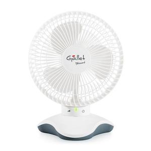 Ventilator de birou Gallet VEN6 Blizzard, 15 cm, 3 viteze, oscilatie, 5 W, alimentare prin cablu USB imagine