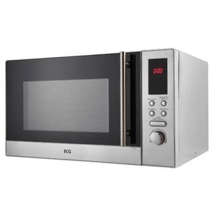 Cuptor cu microunde Ecg Mtd 231 S, 23 litri, 800 W, 5 niveluri de putere, 8 programe automate, otel inoxidabil imagine