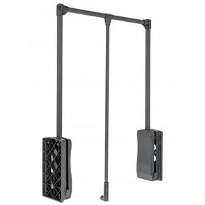 Lift pentru haine, antracit, reglabil pe latime de la 545 mm la 700 mm imagine