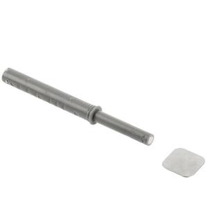 Amortizor bumper incastrat cu adaptor si magnet pentru usa mobilier, antracit, L: 107 mm imagine