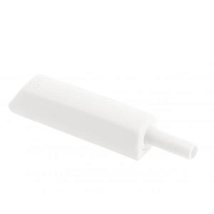Amortizor bumper incastrat cu adaptor pentru usa mobilier, alb, L: 93 mm imagine