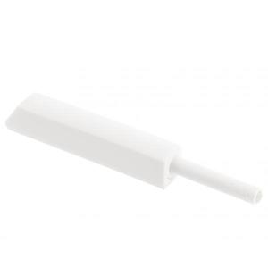 Amortizor bumper incastrat cu adaptor pentru usa mobilier, alb, L: 119 mm imagine