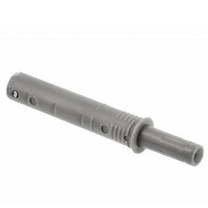 Amortizor bumper incastrat pentru usa mobilier, antracit, L: 70.2 mm imagine