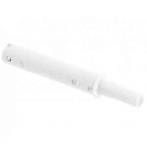 Amortizor bumper incastrat pentru usa mobilier, alb, L: 70.2 mm imagine