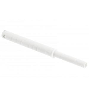 Amortizor bumper incastrat pentru usa mobilier, alb, L: 107 mm imagine